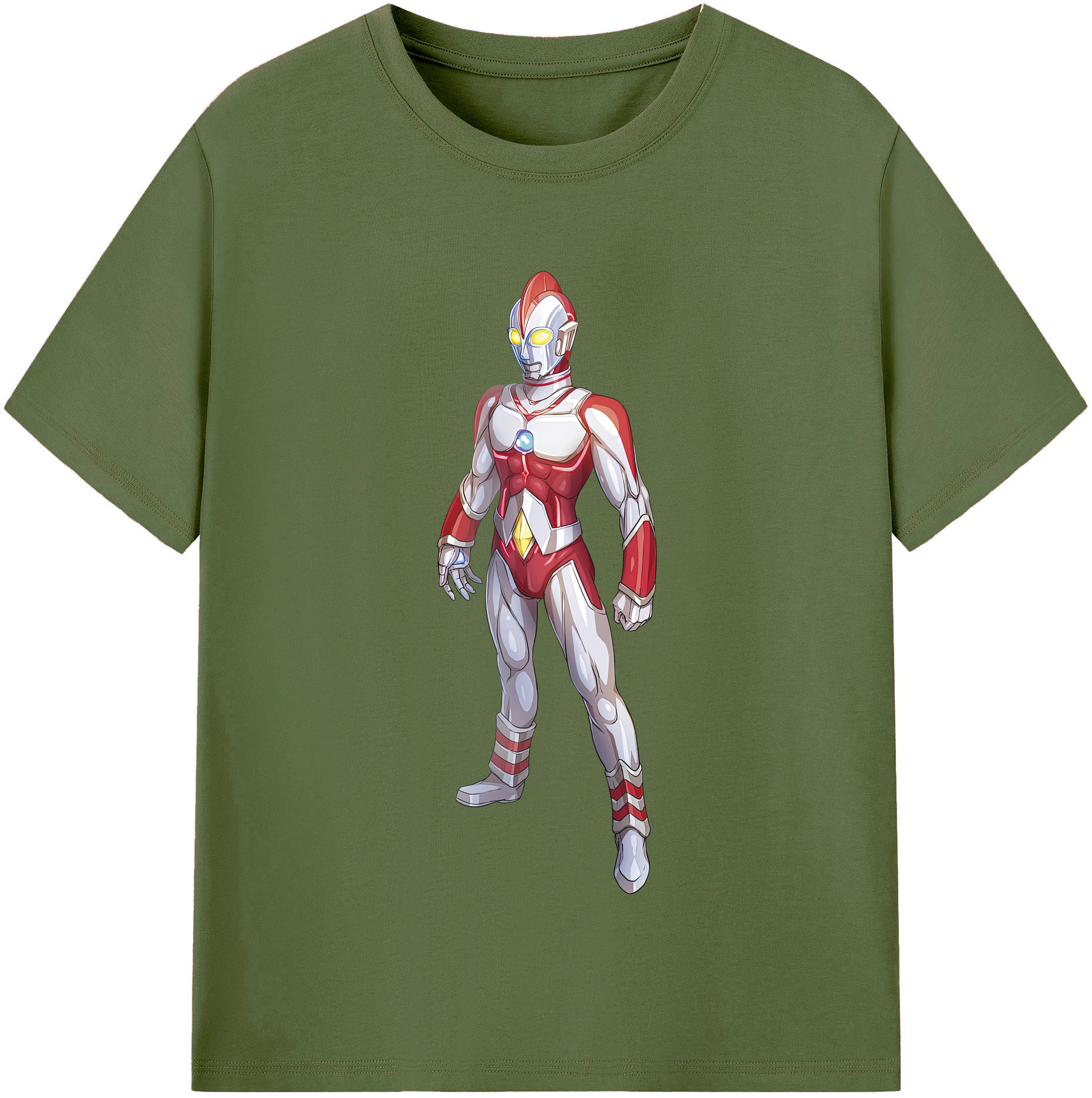 （画像用） ウルトラマン Ultraman 綿100％半袖Tシャツ（フロントプリント）